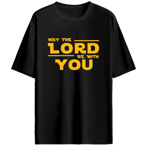 May the Lord Be With You – Oversized Unisex T-Shirt